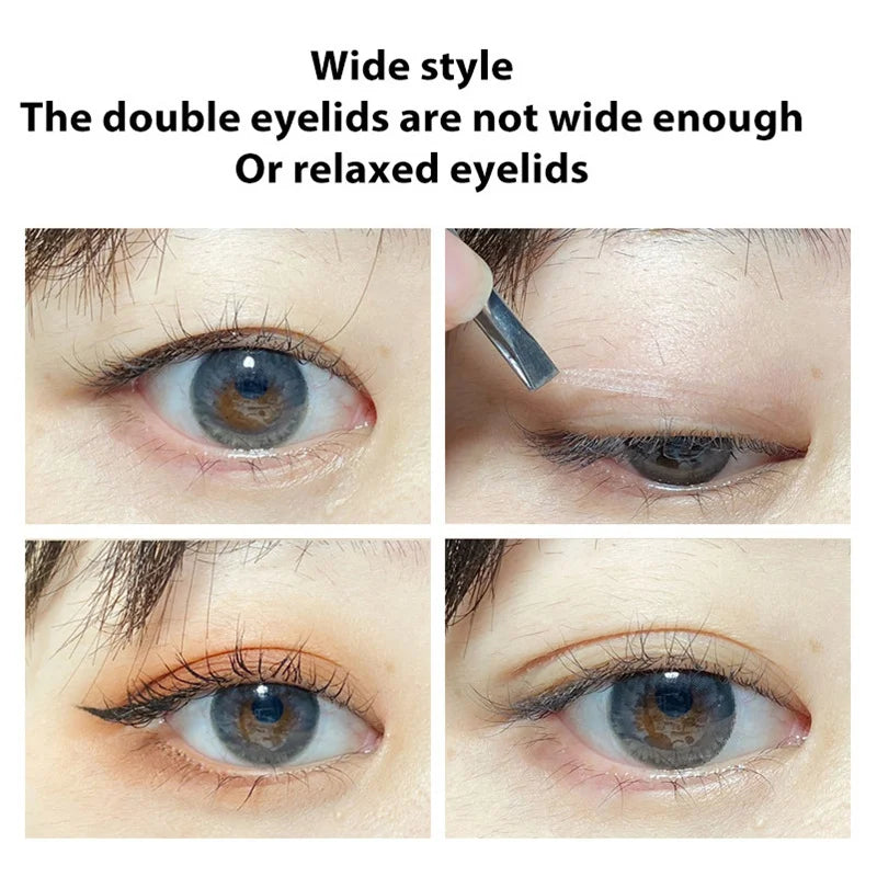 Invisible Double Eyelid Tape Stickers | Natural Look 5-Sheet Eyelid Tape Stickers QXL