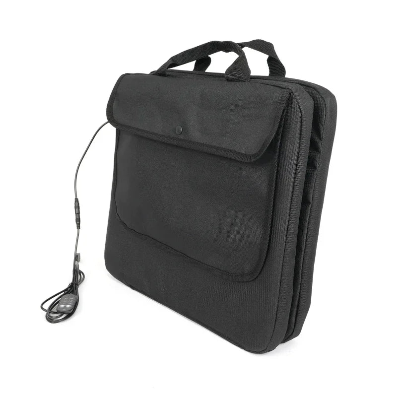 USB Heated Seat Cushion | 5-Level Temp, Timer, Portable Heated Seat Cushion QXL