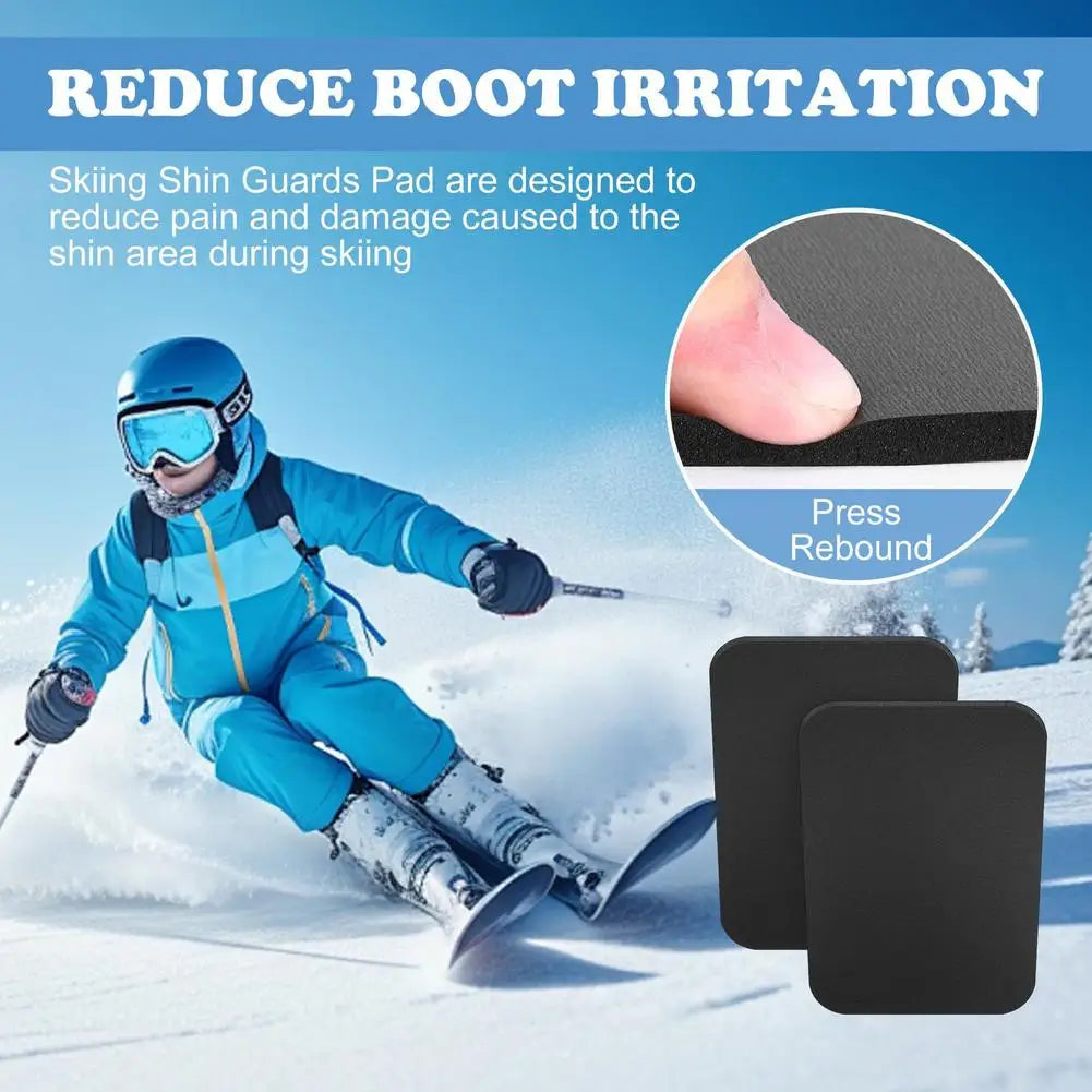 Ski Shin Guards | EVA Memory Foam Leg Protector for Skiing Ski Shin Guard QXL