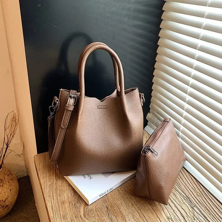 Classic Women's Vintage Leather Crossbody Messenger Bag Crossbody Messenger Bag QXL