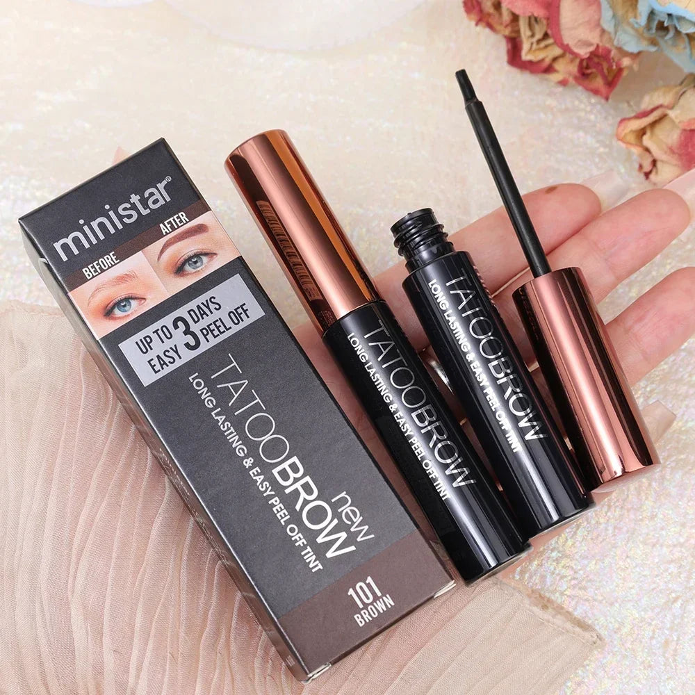 Peel-Off Eyebrow Tint Gel – Waterproof & Long-Lasting Eyebrow Tint Gel QXL