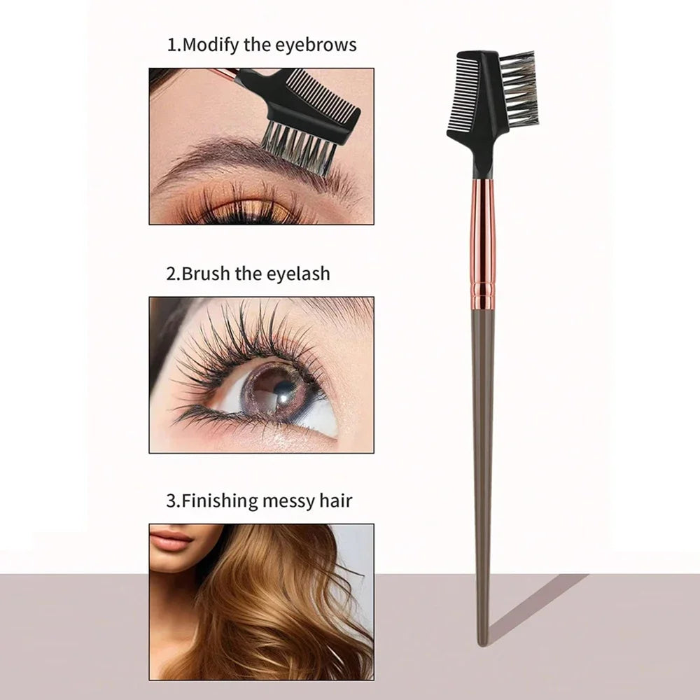 15-Piece Makeup Brush Set | Face & Eye Brushes with Bag Makeup Brush Set QXL