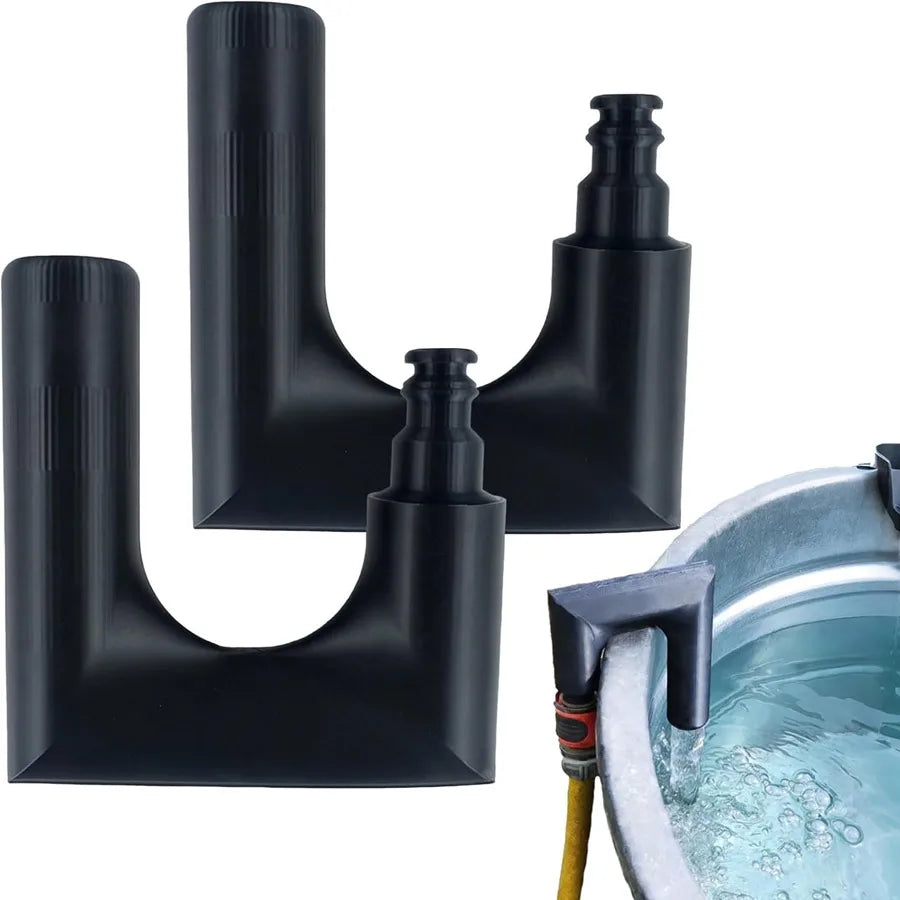 Pool Fill Hose Holder – Anti-Slip Bracket for Pool, SPA & Pond Pool Hose Bracket QXL 2Pc