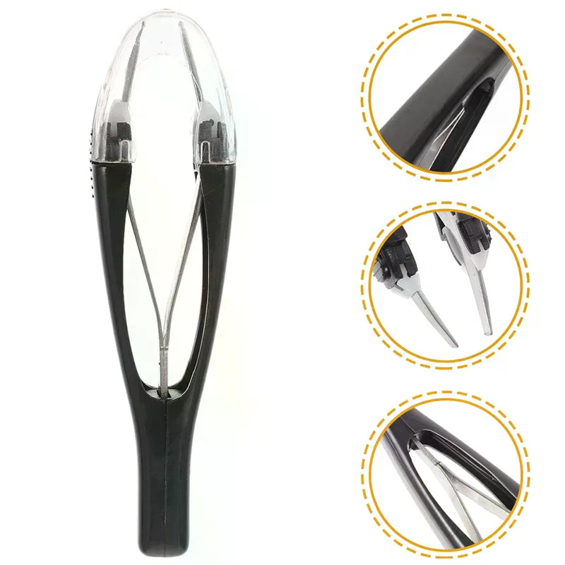 Retractable Stainless Steel Eyebrow Tweezer | Face Hair Removal Eyebrow Tweezer QXL