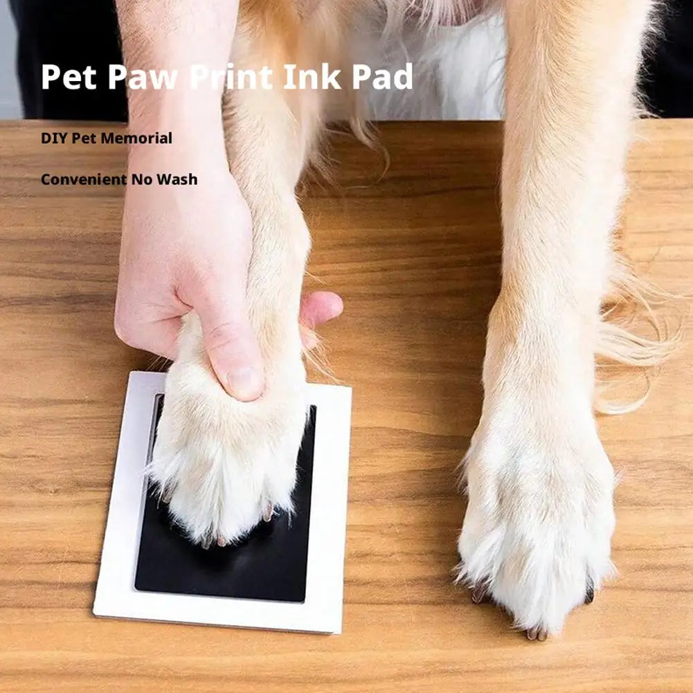 Pet Paw Print Inkless Stamp Pad | Dog & Cat Keepsake Kit Pet Keepsake Kit QXL