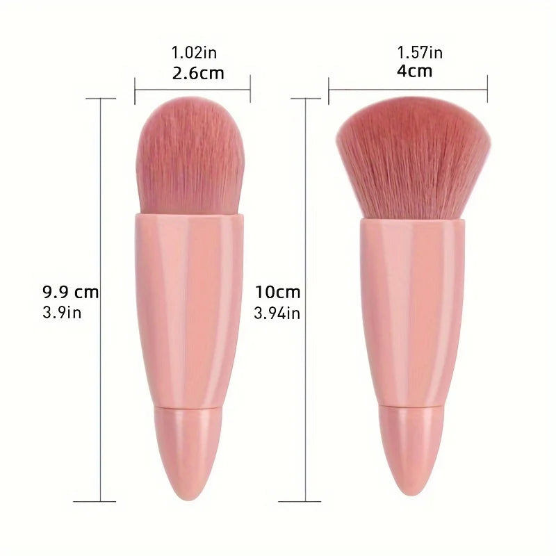 Luxury Pink Makeup Brush Set – 5 Pcs for Beginners Makeup Brush Set QXL