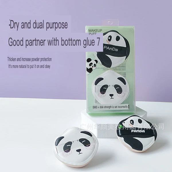 2-Pack Soft Air Cushion Makeup Puffs | Dry & Wet Sponge Makeup Sponge Puff QXL