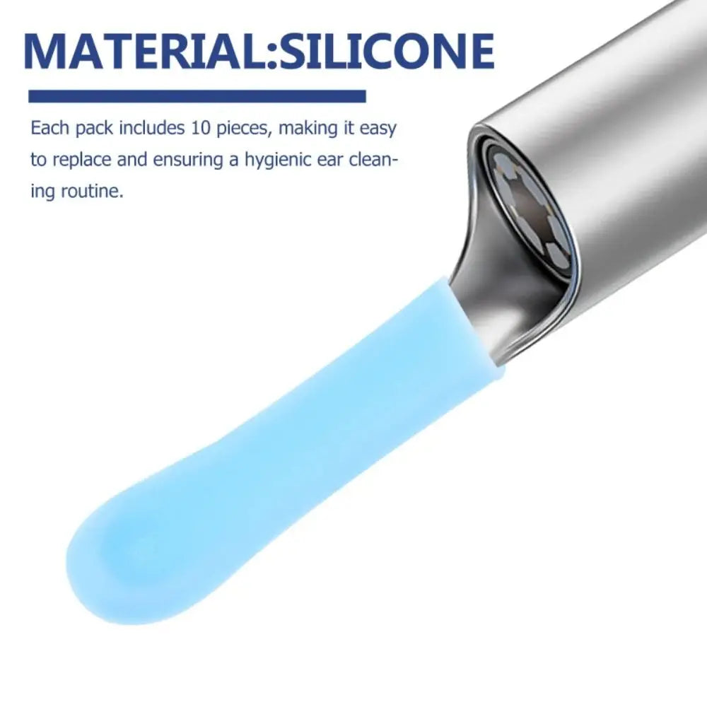 Soft Silicone Ear Spoon Covers | Ear Wax Removal Tips 6/20 Pack Ear Cleaning Accessories QXL