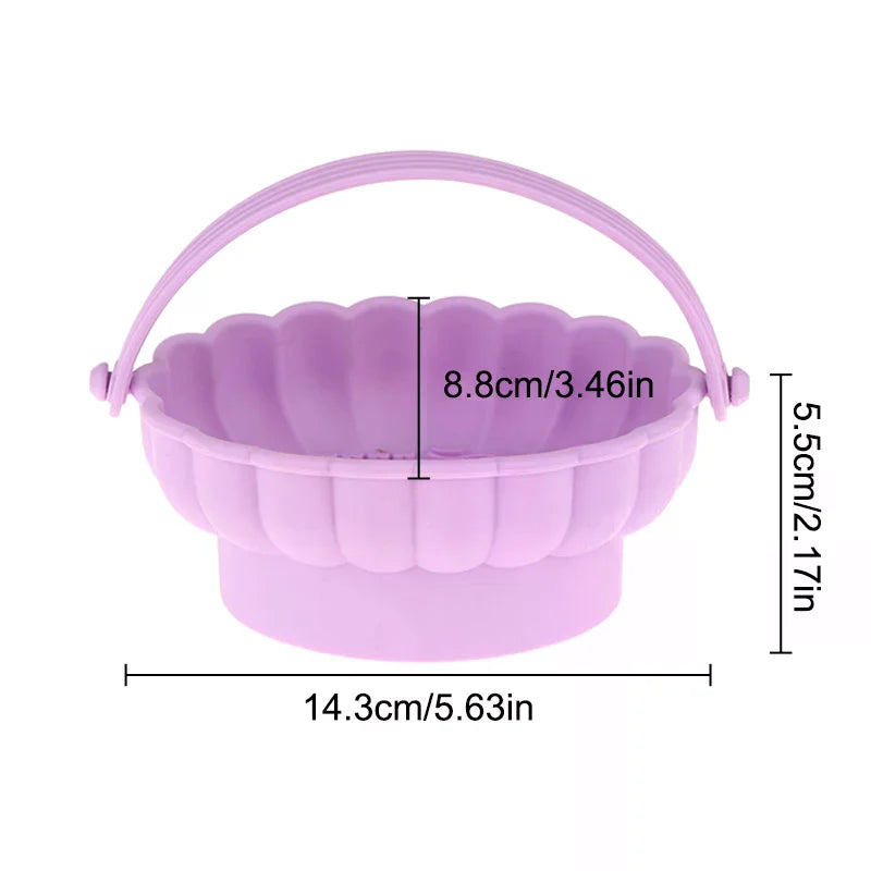 Silicone Makeup Brush Cleaning Bowl & Puff Washer Brush Cleaning Bowl QXL