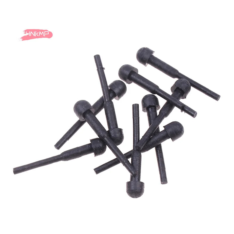 10-Pack Rubber Bumper Silencers for Hair Scissors & Shears Scissor Bumper Silencer QXL