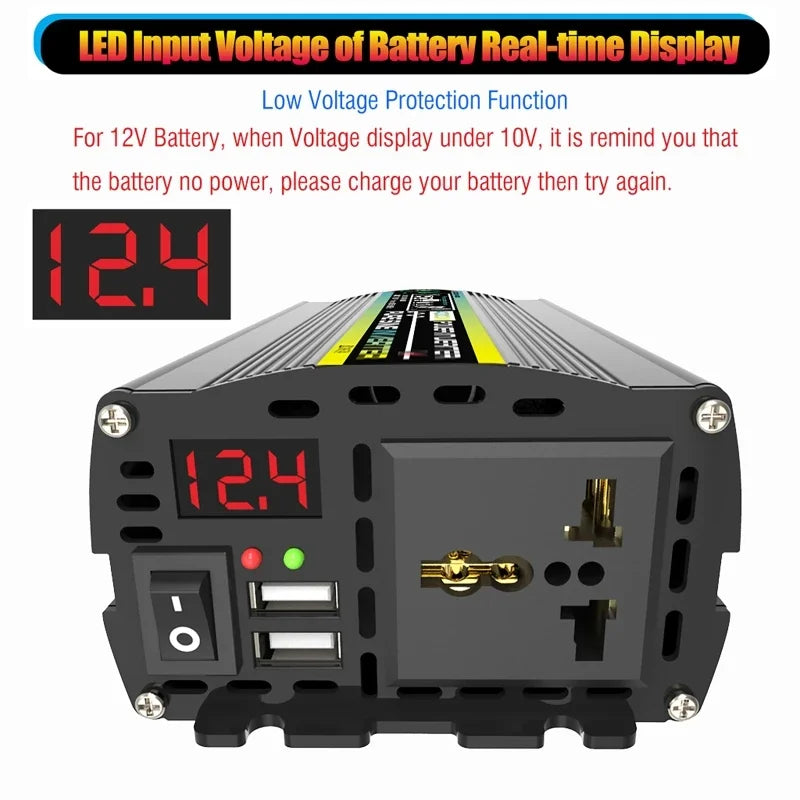 4000W Pure Sine Wave Solar Inverter Kit with 30A Controller Solar Power Inverter Kit QXL