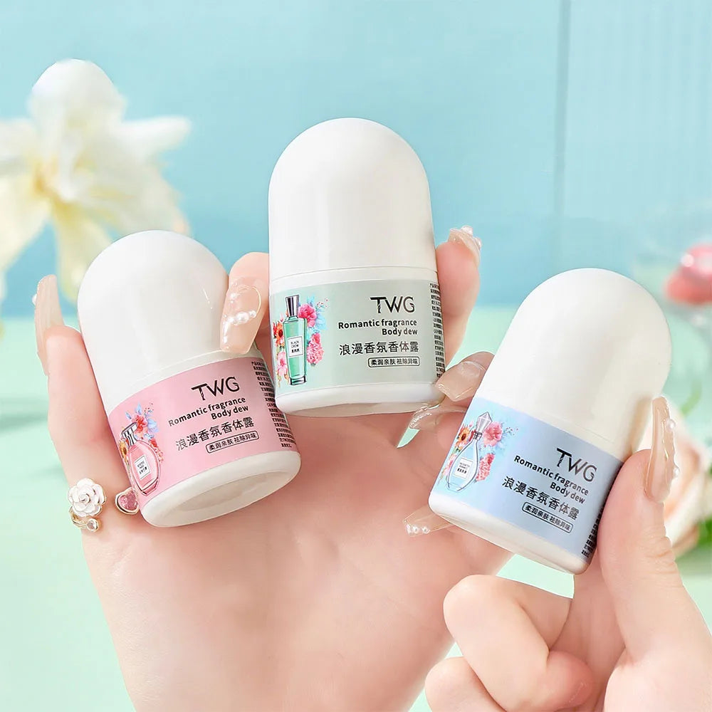 Solid Perfume Roll-On Stick | Woody Floral Fruity Scent Solid Roll-On Perfume QXL
