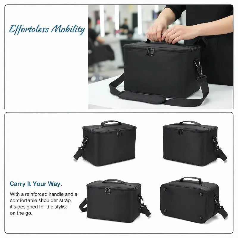 Large Capacity Barber Tool Bag | Hair Stylist Organizer Barber Tool Bag QXL