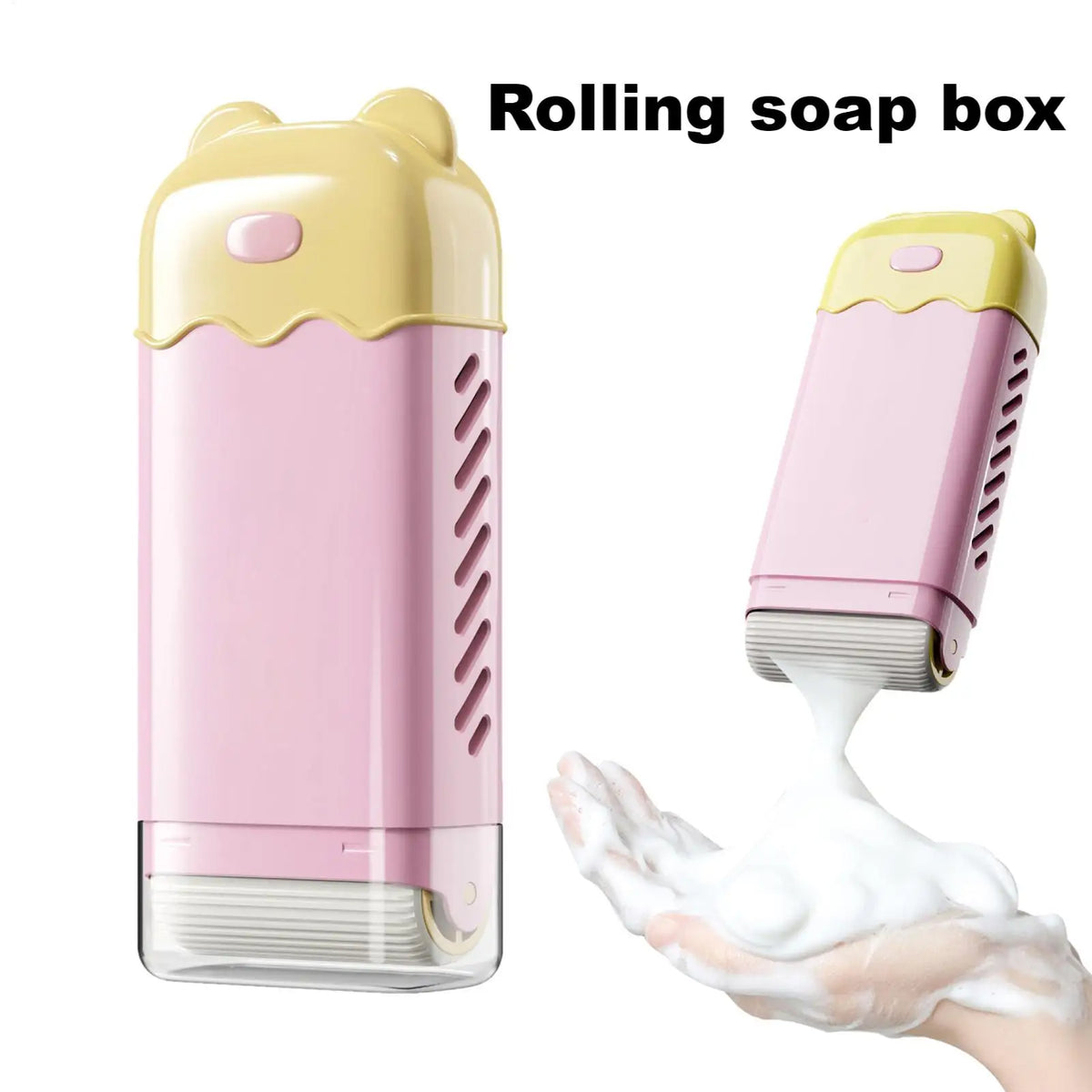 Portable Rolling Foam Soap Box | Travel Toiletry Container Travel Soap Box QXL