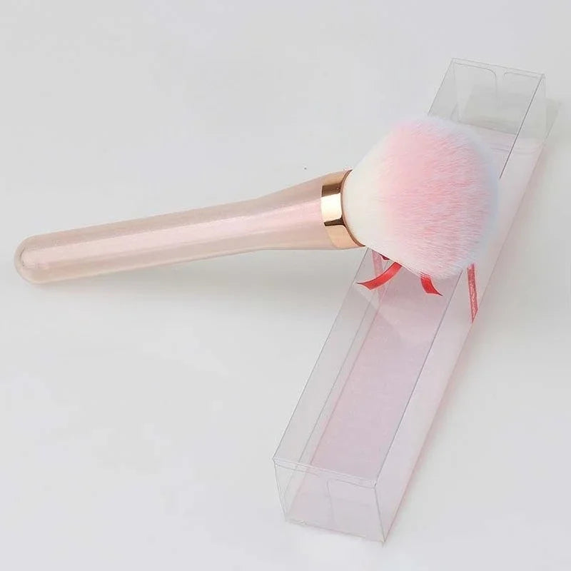 Professional Powder Blush Brush | Pink Gold Large Face Brush Powder Blush Brush QXL