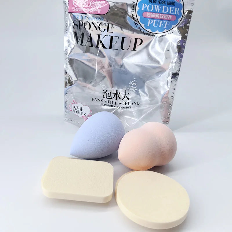 Irregular Makeup Sponge Set | Dry & Wet BB Cream Powder Puff Makeup Sponge Set QXL