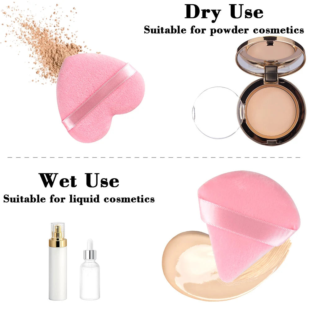 17-Pc Makeup Sponge Blender Set | Powder Puff & Headbands Makeup Sponge Set QXL