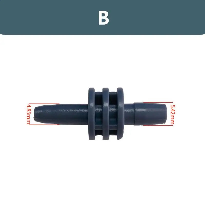Blood Pressure Cuff Tube Connector | Single Tube Replacement Part BP Monitor Accessory QXL B