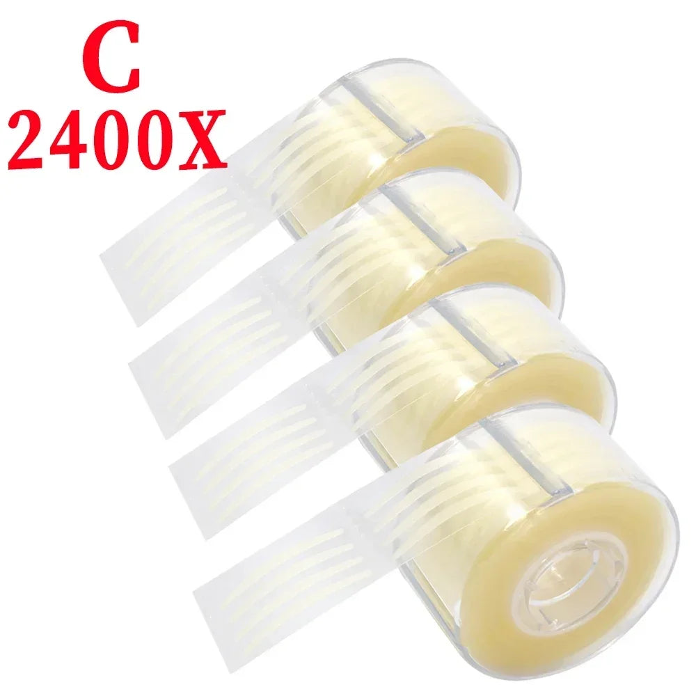 2400 Pcs Invisible Double Eyelid Tape – Self-Adhesive Eye Lift Eyelid Tape Stickers QXL C03