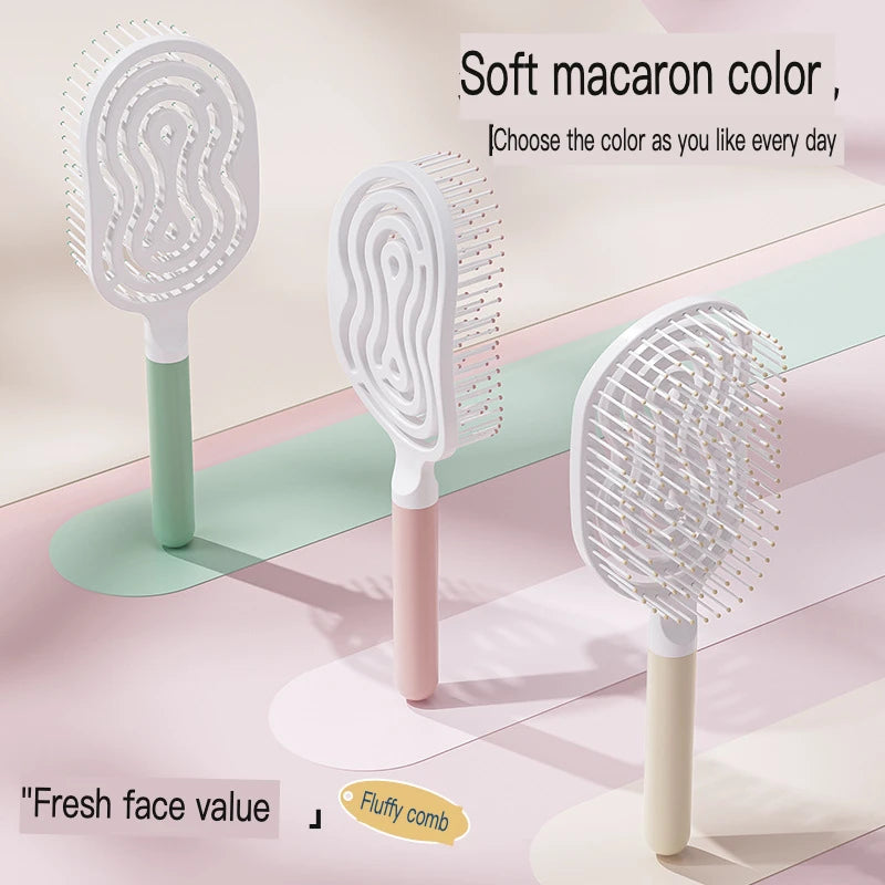 Fluffy Volumizing Hair Comb – Detangle, Massage & Style Hair Styling Comb QXL