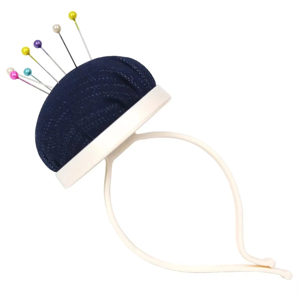 Wrist Pin Cushion – Denim Needle Holder for Sewing & Crafts Wrist Pin Cushion QXL