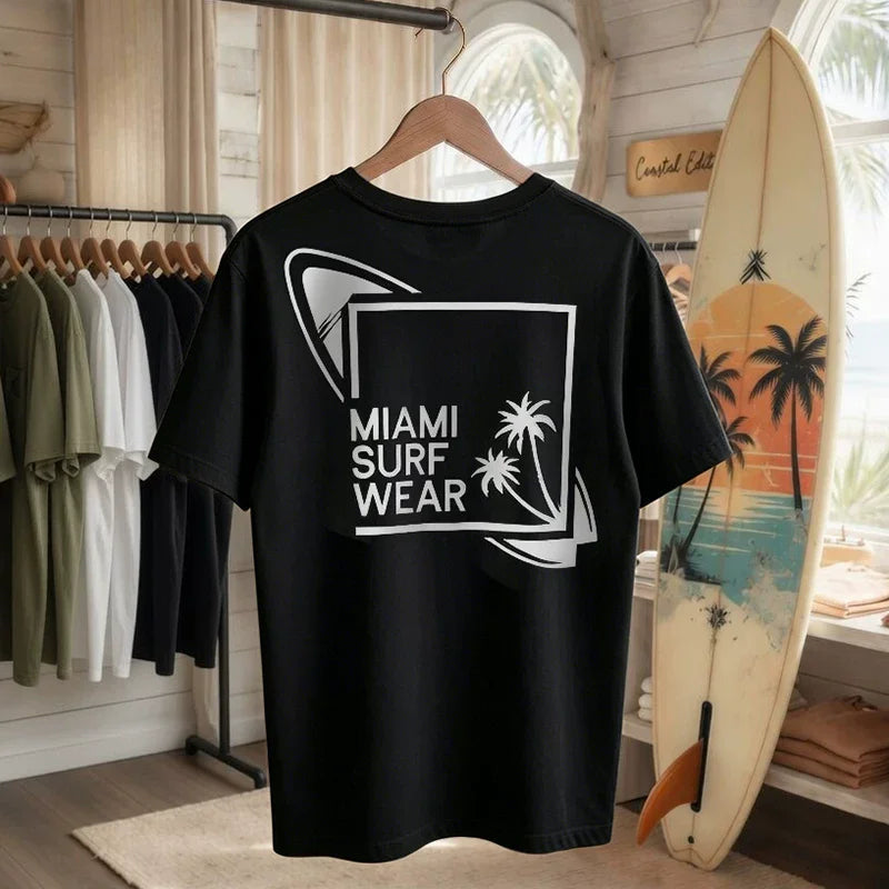 Women's 100% Cotton Logo Print T-Shirt | Casual Everyday Tee Cotton Casual T-Shirt QXL