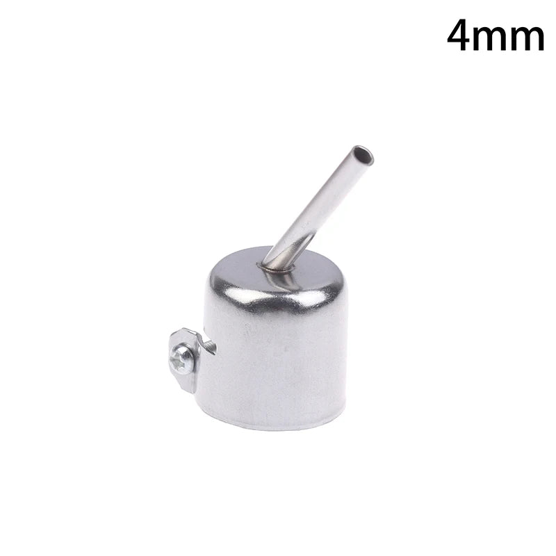 850 Series 45° Curved Hot Air Rework Nozzle | 3–12mm Rework Station Nozzle QXL 4mm