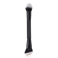 Double-Ended Contour & Repair Makeup Brush | Liquid Cream Powder Makeup Contour Brush QXL double ended brush