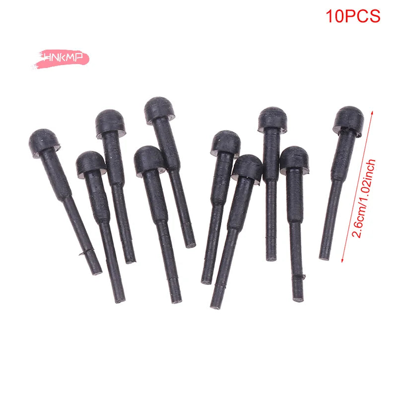 10-Pack Rubber Bumper Silencers for Hair Scissors & Shears Scissor Bumper Silencer QXL