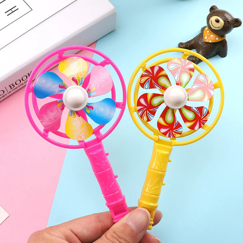 10-Pack Windmill Fan Whistle Toys for Kids – Party Favors Kids Party Toy Set QXL