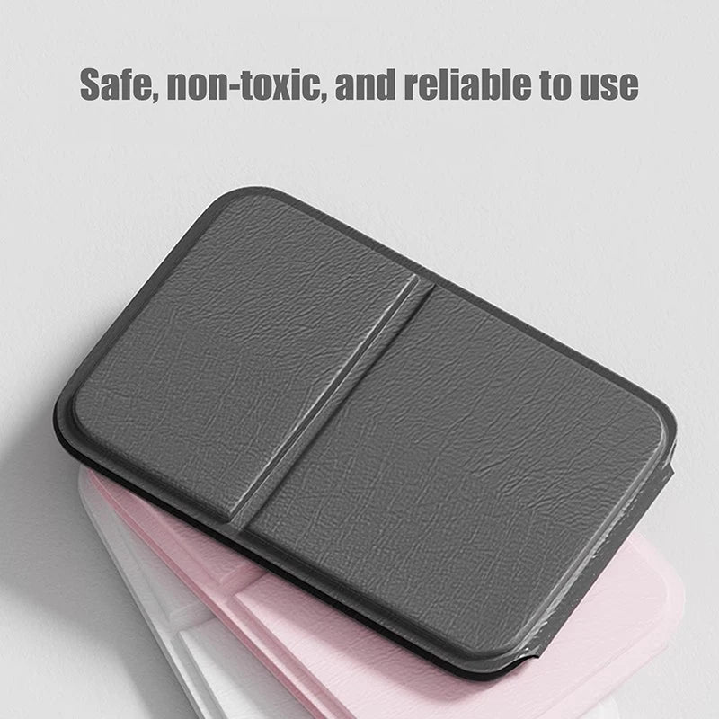 Foldable PU Leather Compact Makeup Mirror | Double-Sided Compact Makeup Mirror QXL