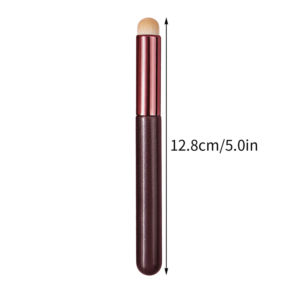 KOSSHOW 2-Pack Round Concealer & Lip Makeup Brushes Makeup Brush Set QXL