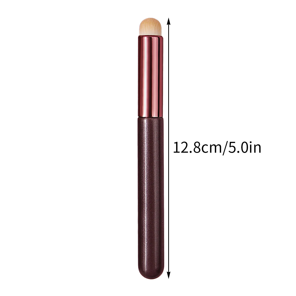 KOSSHOW 2-Pack Round Concealer & Lip Makeup Brushes Makeup Brush Set QXL