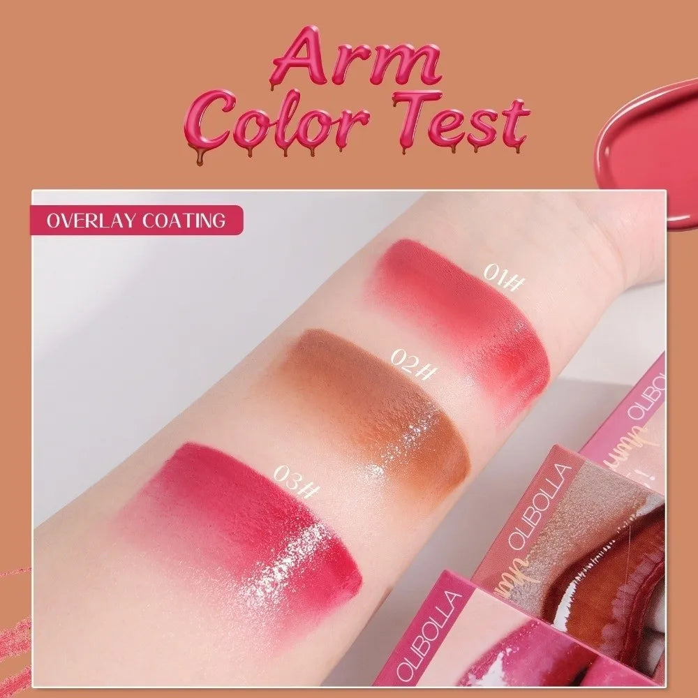Waterproof Lip Liner & Gloss Set | 3 Shades, Mirror Shine Lip Liner & Gloss Set QXL