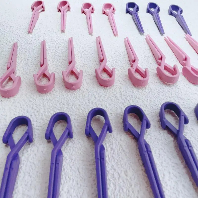 20/40-Pack Nail Polish Guard Clips | Anti-Spill Manicure Tool Nail Polish Guard Clips QXL