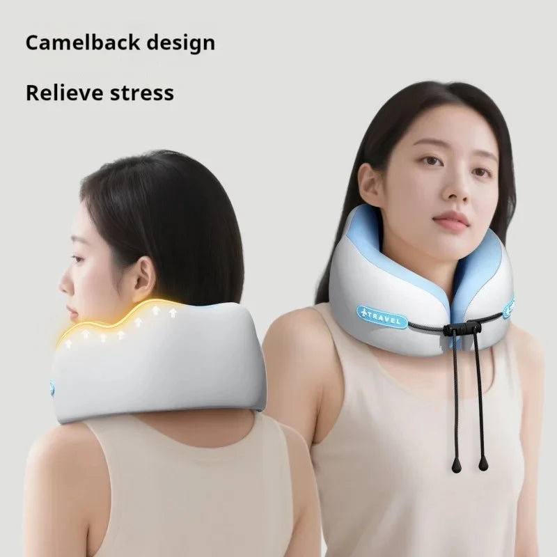 U-Shaped Memory Foam Travel Neck Pillow | Soft & Supportive Travel Neck Pillow QXL