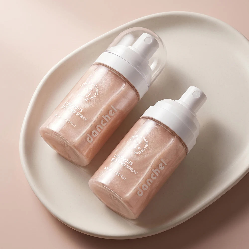 Luminous Setting Spray | Dewy Glow & Long-Lasting Hydration Makeup Setting Spray QXL 2 pcs