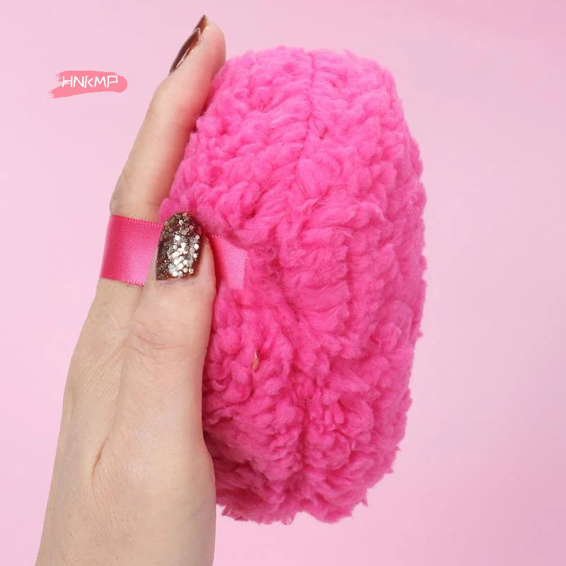 Extra-Large Plush Powder Puff – Soft & Non-Absorbent 13cm Powder Puff QXL