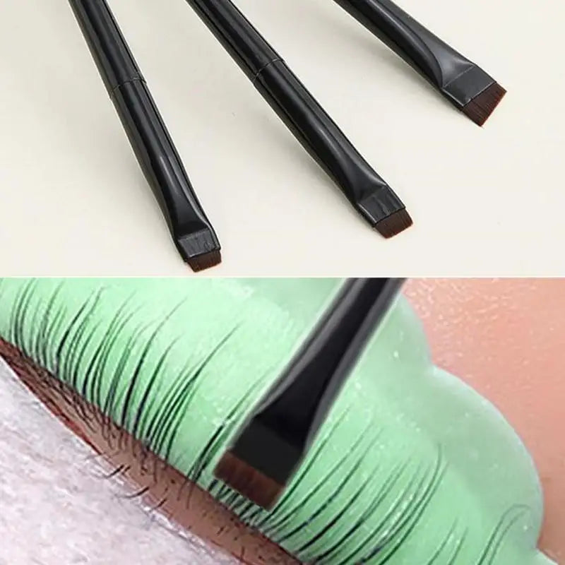 3-Pack Flat Head Lash Lift & Lamination Perm Brush Set Lash Lamination Brush QXL