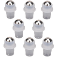 Stainless Steel Roller Ball Fitments for 5ml & 10ml Bottles | 5/10pk Roller Ball Fitment QXL 10pc Stainless steel