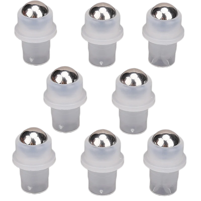 Stainless Steel Roller Ball Fitments for 5ml & 10ml Bottles | 5/10pk Roller Ball Fitment QXL 10pc Stainless steel