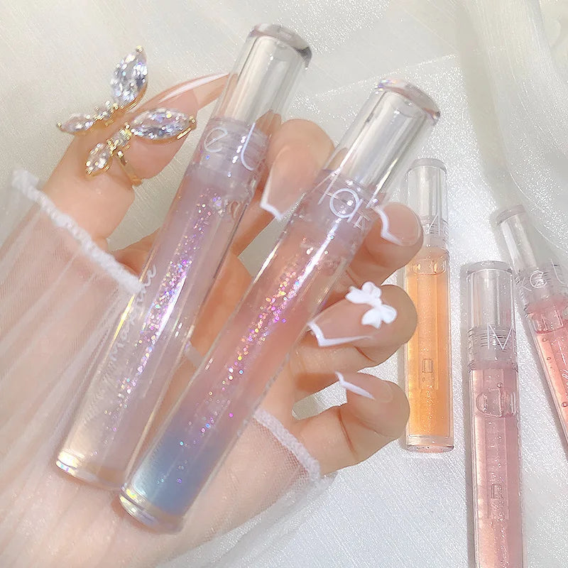 MAXFINE Water Glow Lip Gloss | Hydrating & Plumping Shine Lip Gloss QXL