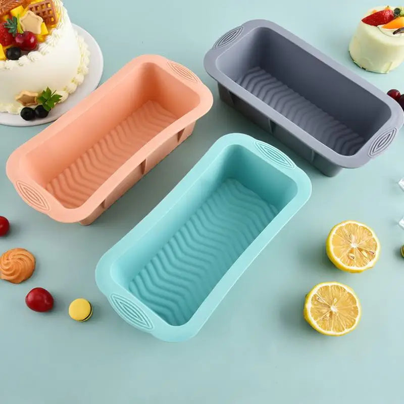 Silicone Loaf Pan | Non-Stick Rectangle Bread & Cake Mould Silicone Loaf Pan QXL