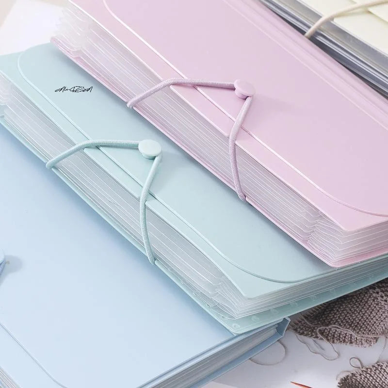 A6 Nail Stamping Plate Holder – 7-Slot Storage Booklet Nail Plate Organizer QXL