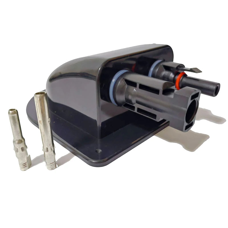 Solar Double Cable Entry Gland | Waterproof RV & Caravan Box Solar Cable Gland QXL