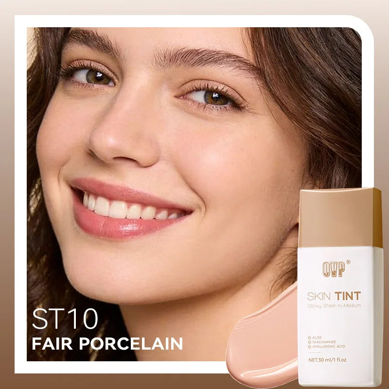 Moisturizing Liquid Foundation | Long-Lasting High Coverage Liquid Foundation QXL OVP019-ST10 30ml
