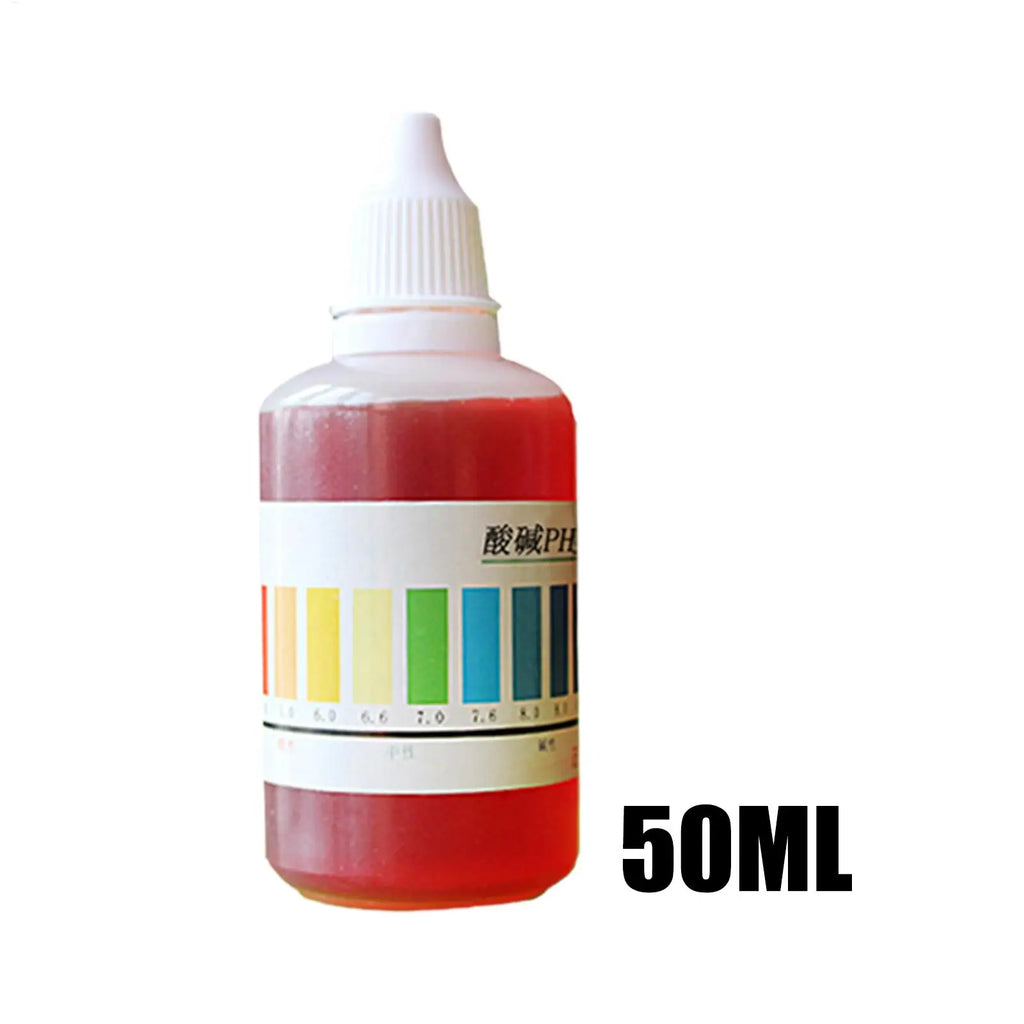 50ml pH Test Drop Solution | Aquarium & Water Quality Tester pH Test Solution QXL