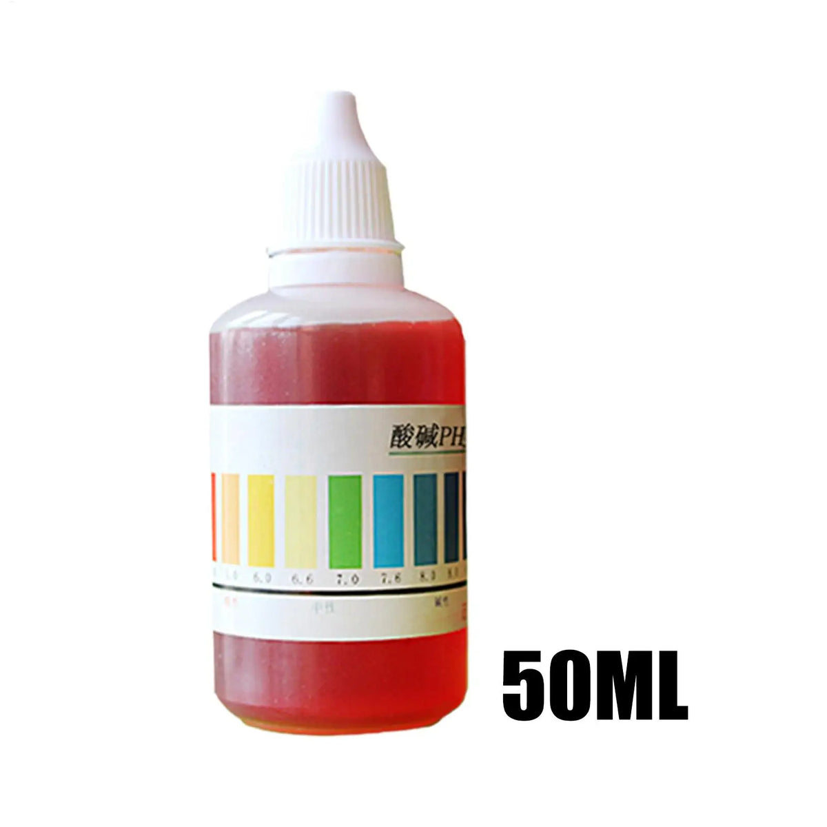 50ml pH Test Drop Solution | Aquarium & Water Quality Tester pH Test Solution QXL