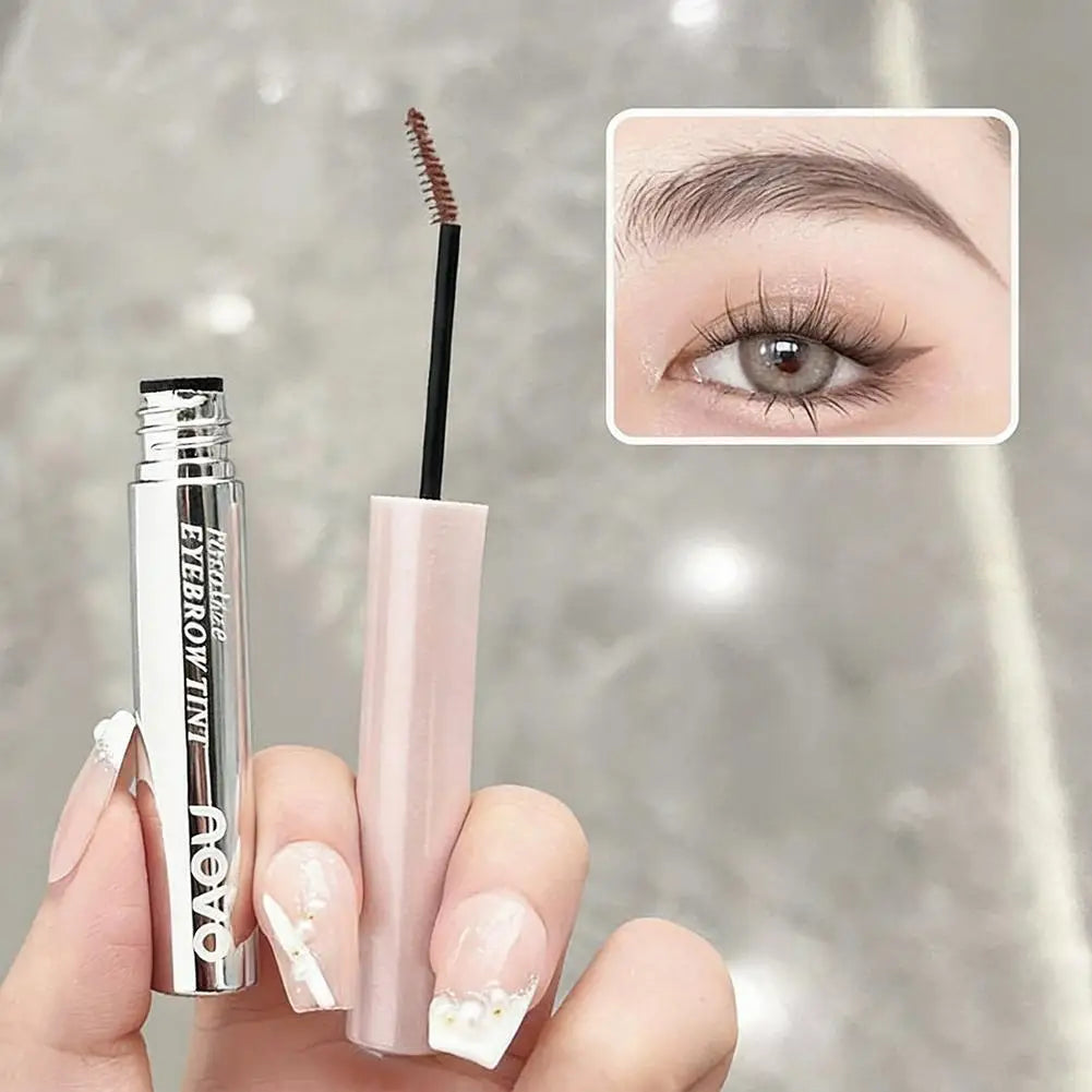 Waterproof Eyebrow Dye Gel & Fiber Brow Mascara – 3 Shades Eyebrow Dye Gel QXL