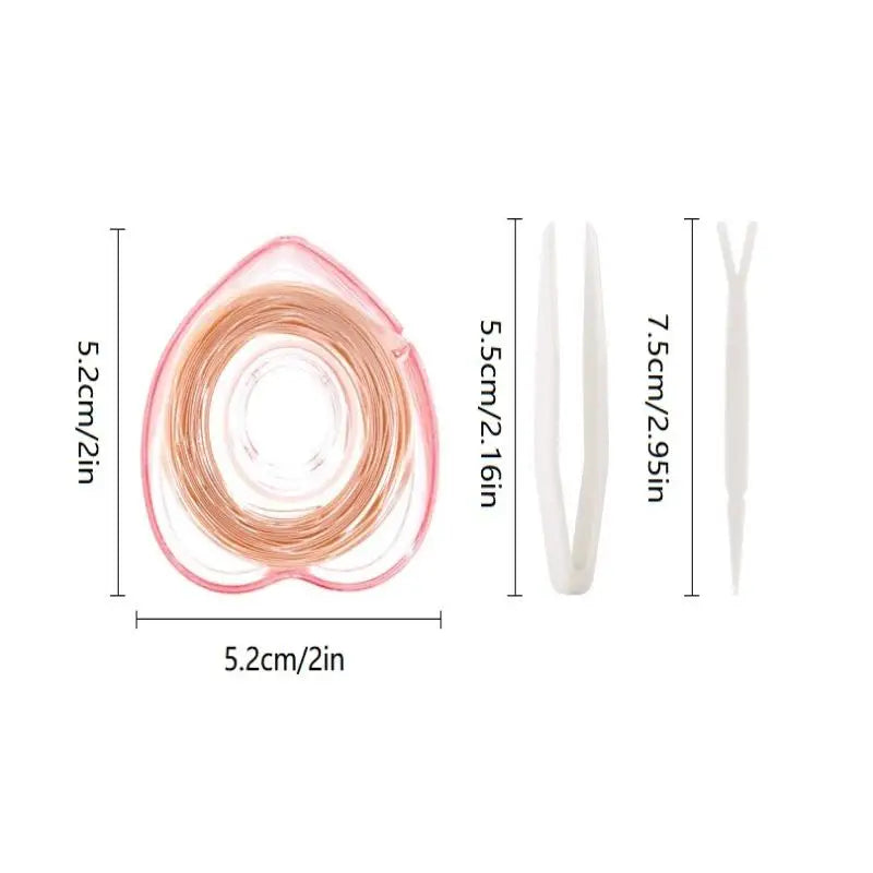 360-Pc Invisible Double Eyelid Tape | Skin Tone Lift Strips Eyelid Lift Tape QXL